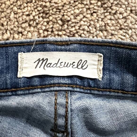 Madewell Women's 9" High-Rise Skinny Crop Jeans Size 25 Button-Fly - Picture 3 of 5